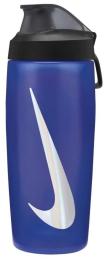 Пляшка для води Nike Refuel Bottle 18 OZ 532 мл Blue Black N.100.7669.423.18 (887791745217)