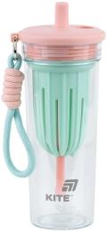 Пляшка для води Kite 650 мл Pink Green