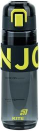 Пляшка для води Kite 680 мл Black Yellow (K25-1233-1)