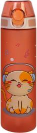 Пляшка для води Cool For School Cat Vibes 750 мл Pink (CF61315)