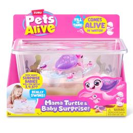 Ігровий набір Pets &amp; Robo Alive Mama &amp; Baby Surprise S1 (9560) Мама черепаха з сюрпризом