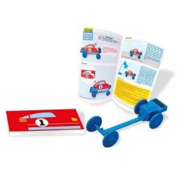 Набір для творчості 4M 00-04676 Dark Red Автомобіль на сонячній енергії