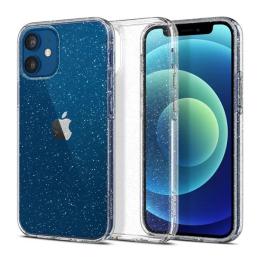 Чохол-накладка Spigen Liquid Glitter для iPhone 12 Mini Pink