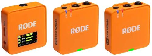 Мікрофонна радіосистема Rode Wireless GO III Orange