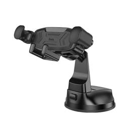Тримач в авто Hoco H67 Gamble gravity linkage car holder (center console) Black