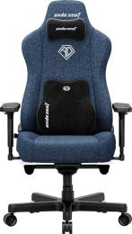Ігрове крісло Anda Seat Kaiser 3E Fabric Size XL Dark Blue (AD23YC-XL-09-S-CF-S01)