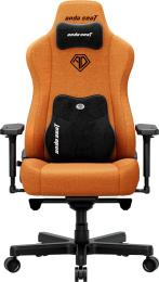Ігрове крісло Anda Seat Kaiser 3E Fabric Size XL Orange (AD23YC-XL-09-O-CF-O01)
