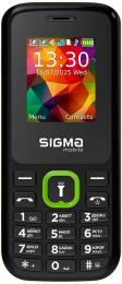Кнопковий телефон Sigma mobile X-style 171 Mini Black Green