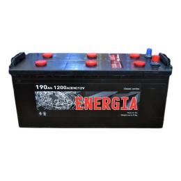 Автомобільний акумулятор ENERGIA 190Ah збоку ( +/-) (000022395)