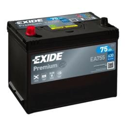 Автомобільний акумулятор Exide PREMIUM 75A (EA755)