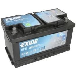Автомобільний акумулятор Exide START-STOP EFB 75A (EL752)