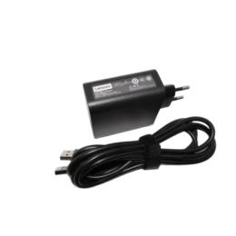 Блок живлення для ноутбука Lenovo 65W 20V, 3.25A/5V, 2A розєм bevel USB (косий) wall mount