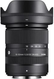 Обєктив Sigma AF 18-50mm f/2.8 DC DN C Sony-E
