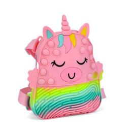 Рюкзак Bambi 9882 Light Pink Єдиноріг