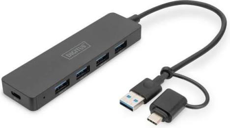 USB-хаб Digitus 4-port Hub Slim Line