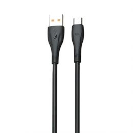 Дата-кабель XO NB185 USB Type-A (тато) - USB Type-C (тато), 1m Black 6A