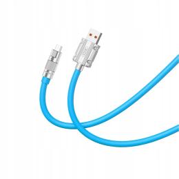 Дата-кабель XO NB227 USB Type-A (тато) - Micro B (тато), 1.2m Blue
