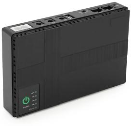 Джерело безперебійного живлення для роутера Voltronic UPS-18W/PON/POE-430, 5//9/12V, 1/2A, Li-ion 8800MAh Black