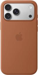 Чохол-накладка Infinity Silicone Case with Button, Animation &amp; MagSafe iPhone 17 Pro Max Terracotta