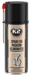 Мастило автомобільне K2 Belt Dressing 400мл (W126)