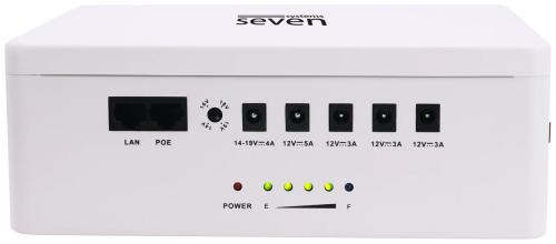 Джерело безперебійного живлення для роутера SEVEN Systems UPS-7960 60W LiFePO4 White