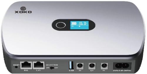 Джерело безперебійного живлення для роутера XoKo DC12000 36W (XK-DC1236W)