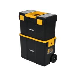 Ящик для інструментів Vorel 78731 2 секції, 46х26х62/83 см, з замикачем