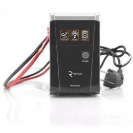 Джерело безперебійного живлення Ritar RTSW-600 Black LED, 12V