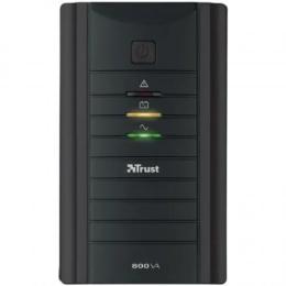 Джерело безперебійного живлення TRUST UPS Oxxtron 17938 Black 800VA UPS AVR
