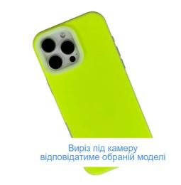 Чохол-накладка Infinity Matte Neone Cover для iPhone 16 Fluorescent Green