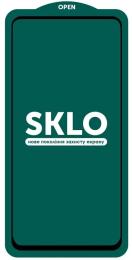 Захисне скло SKLO 5D для Samsung Galaxy A07 Black (тех.пак)