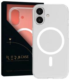 Чохол-накладка iLera ClearShell Camera Button edition iPhone 17 Transparent (iLHsCLCaB17)
