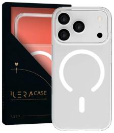 Чохол-накладка iLera GhostCase Camera Button edition iPhone 17 Pro Max Transparent (iLGCAClCaBk17PrMx)