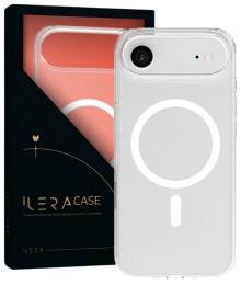 Чохол-накладка iLera GhostCase Camera Button edition iPhone 17 Air Transparent (iLGCAClCaBk17Air)