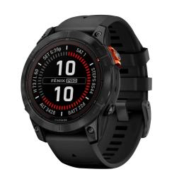 Смарт-годинник Garmin Fenix 7 Pro Solar Slate Gray w. Black Band (010-02777-00/01) (Вживаний)