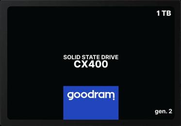 Внутрішній SSD диск GoodRam CX400 (SSDPR-CX400-01T-G2) Black 1TB
