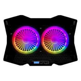 Підставка під ноутбук ModeCom MC-CF18 RGB Black