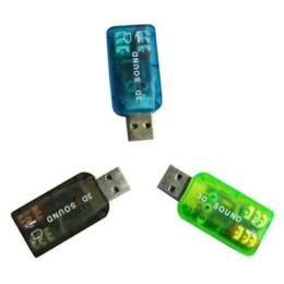 Звукова карта Atcom USB-sound card (5.1) 3D sound (Windows 7 ready) (7807) зовнішня