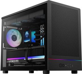 Корпус для ПК Gamdias ATHENA M4M Mini-Tower PC Case Black