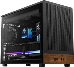 Корпус для ПК Gamdias ATHENA M4M WOOD Mini-Tow PC Case