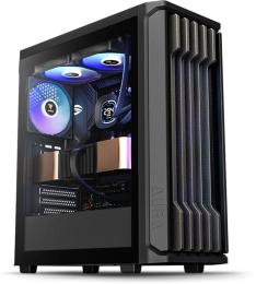 Корпус для ПК Gamdias AURA GC11 ARGB Mid-Tower PC Case Black