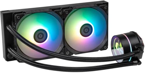 Кулер для ПК QUBE ZT-240 Black OEM