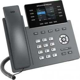 Grandstream GRP2624, Carrier-Grade IP Phones, 8 line keys, 12 SIP accounts, Gigabit Ethernet ports, PoE, HD (with power supply)