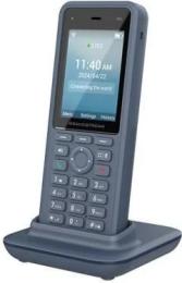 Grandstream WP836, ruggedized Wi-Fi 6 IP phone, IP67, 3 SIP accounts, 3 lines, 240x320 (2.4&amp;quot;) LCD, 3000mAh Li-ion battery, 5V/2A USB Type C PSU