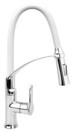 Кухонний змішувач FALA FLEXIBLE  -  2 White (75676)