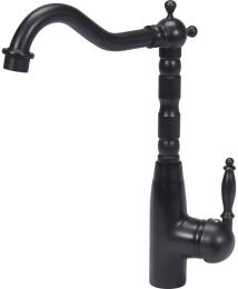 Кухонний змішувач FALA RETRO BLACK 1 with ball regulator Black