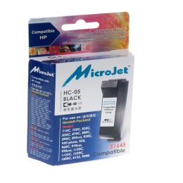 Картридж для принтера MicroJet (HC-05) HP HP DJ 850C/1100C/1600C ( №45) Black Black