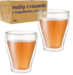 Набір стаканів SNT 202-6 2шт 280мл