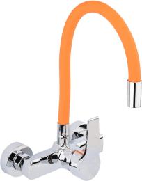 Кухонний змішувач FALA FLEXIBLE wall Orange (75673)