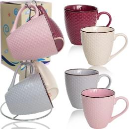 Набір чашок SNT Dots 021-04-10 4*350 мл